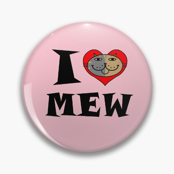 Item preview, I HEART MEW - TORTISESHELL CAT designed and sold by RawSunArt.