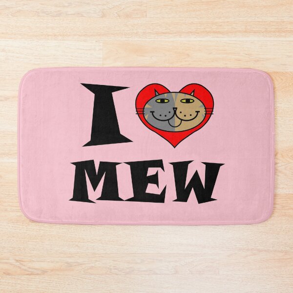 Item preview, I HEART MEW - TORTISESHELL CAT designed and sold by RawSunArt.