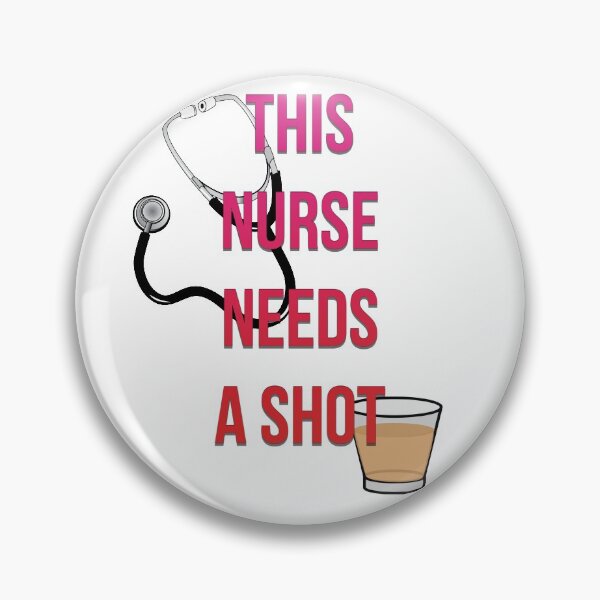 Item preview, This nurse needs a shot// Pink-Red designed and sold by PGPshop.