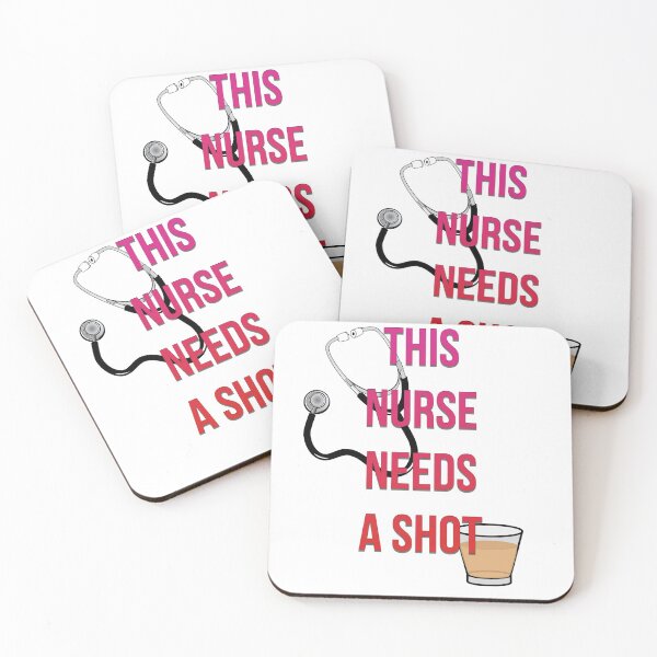 Item preview, This nurse needs a shot// Pink-Red designed and sold by PGPshop.
