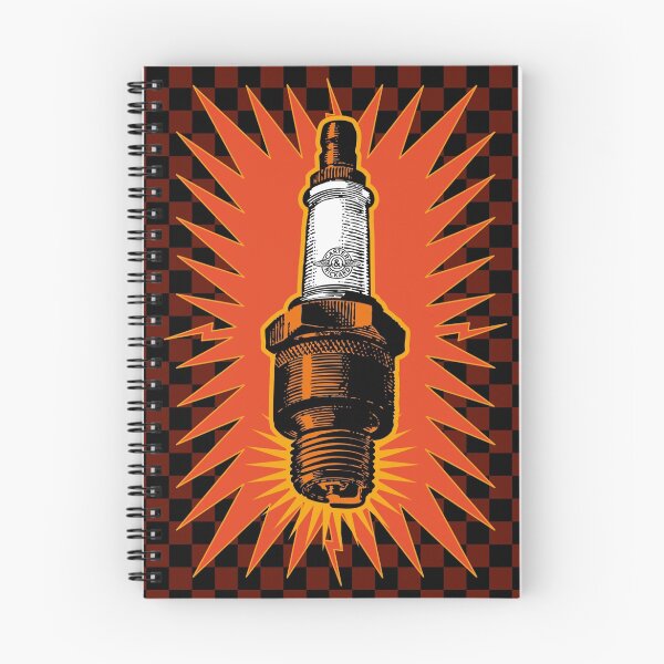 Item preview, Sparkplug - racing check designed and sold by Carter & Rickard.