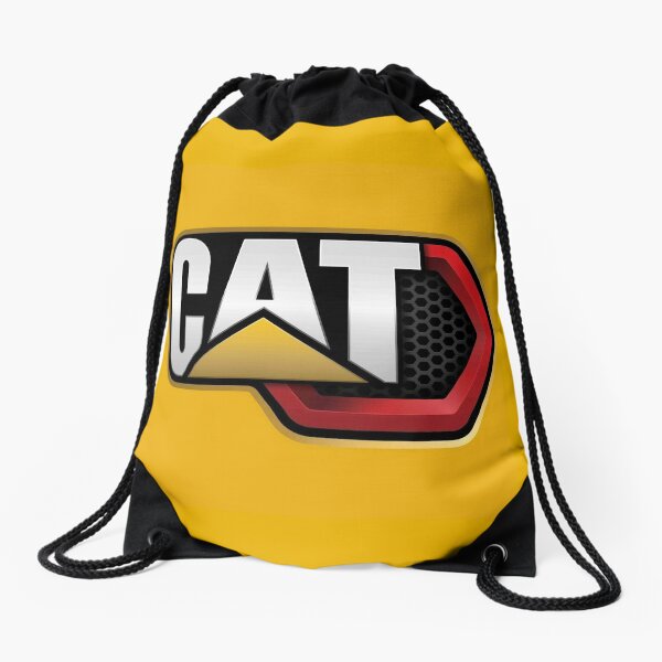 Caterpillar Logo Drawstring Bag