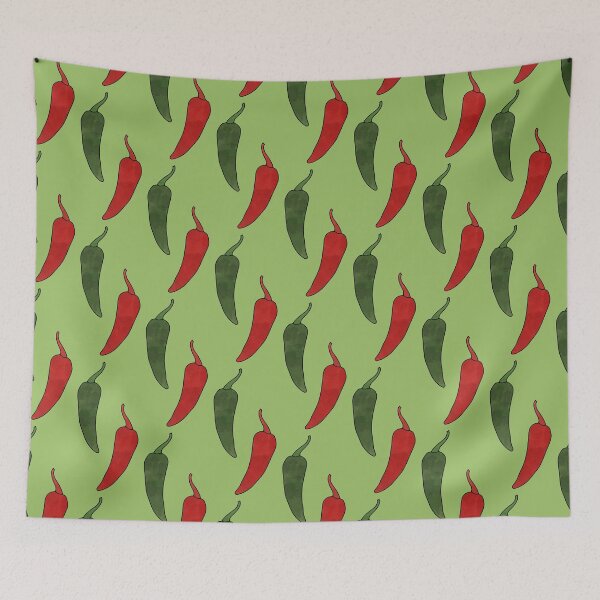 Item preview, Pair of Chili Peppers Pattern designed and sold by murialbezanson.