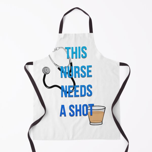 Item preview, This nurse needs a shot// Blue designed and sold by PGPshop.