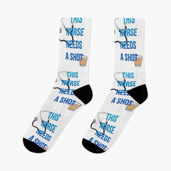 Item preview, This nurse needs a shot// Blue designed and sold by PGPshop.