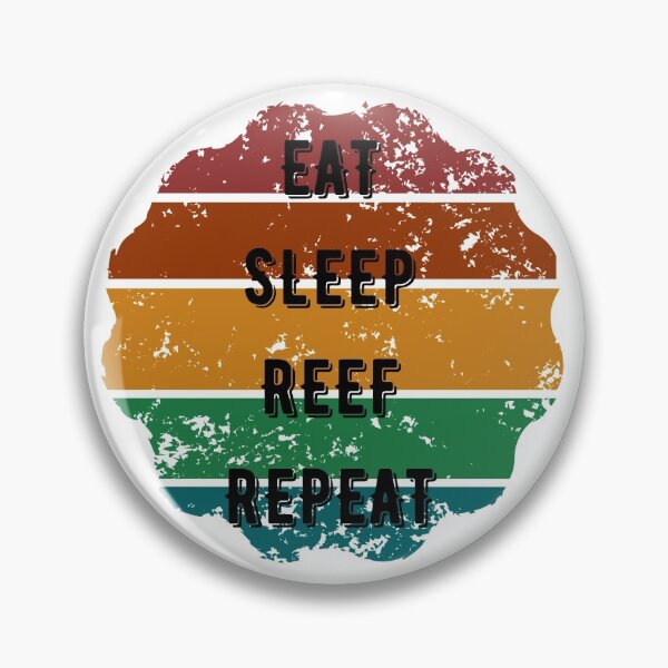 Item preview, Reef corals Worldwide coral aquarium addict hobby retro sunset circle designed and sold by Learntobeamom.