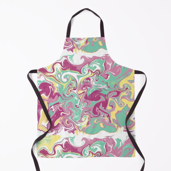Item preview, Spring Garden Paint Pour Abstract Art designed and sold by Christina Anderson.