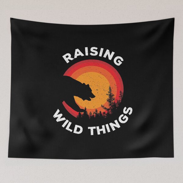 Item preview, Raising Wild Things designed and sold by silverhexagon.