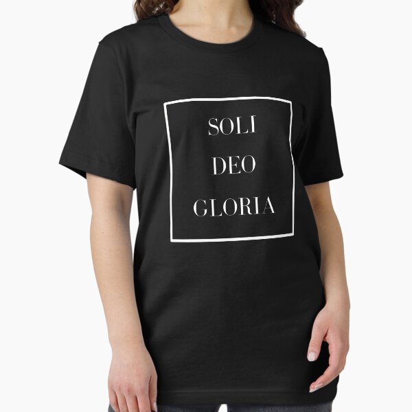 Vista previa del artículo con la obra «Soli Deo Gloria», diseñado y vendido por KatrinElise.