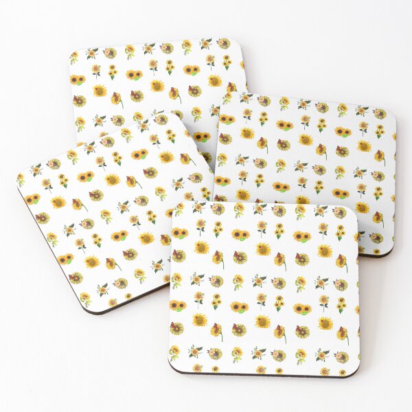 Item preview, Sunflowers, Summer Blooms with Butterflies, Ladybug - Cute Collage designed and sold by silviaol.