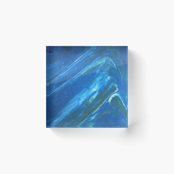 Water Wave Acrylic Block
