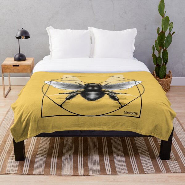 Item preview, Vitruvian Bee  designed and sold by MetroInk.