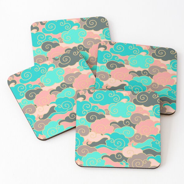 Item preview, Clouds are Fabulous! Dusk Sky cloud pattern designed and sold by REFCreative.