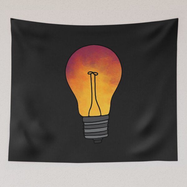Item preview, Sunset Lightbulb designed and sold by murialbezanson.