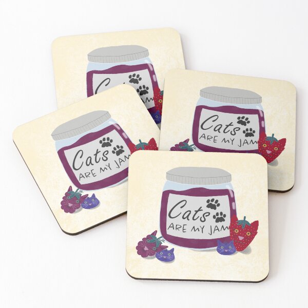 Item preview, Cats are my Jam designed and sold by Taylor Tinkham.