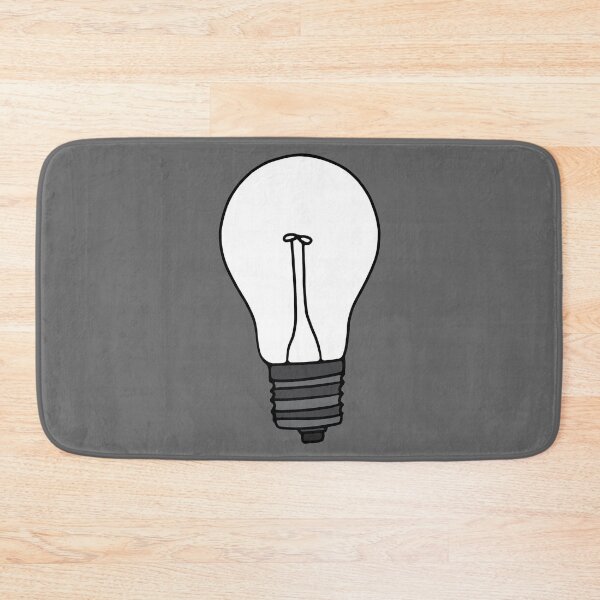 Item preview, White Lightbulb designed and sold by murialbezanson.