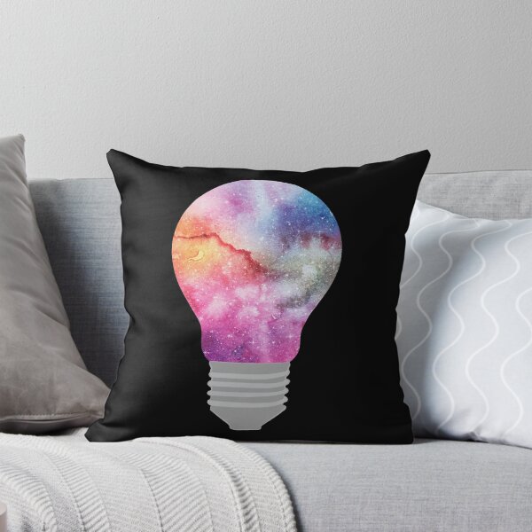 Item preview, Pink Galaxy In A Light Bulb designed and sold by ilustraliza.