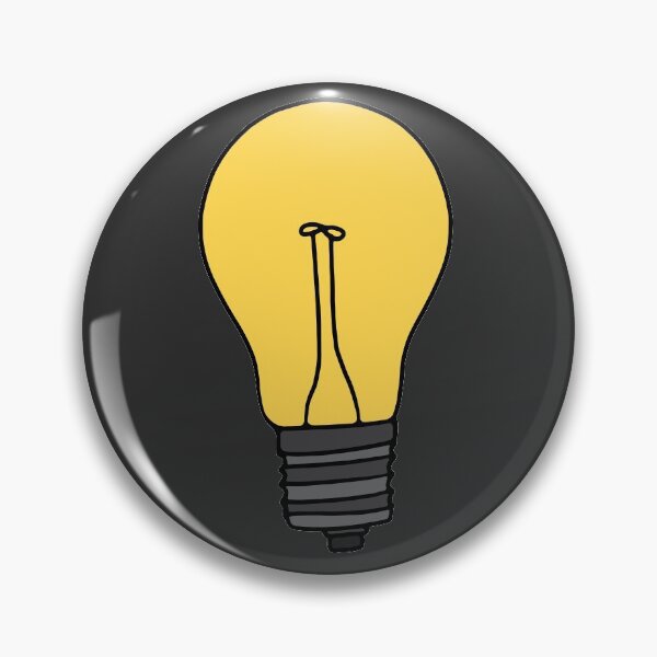 Item preview, Yellow Lightbulb designed and sold by murialbezanson.