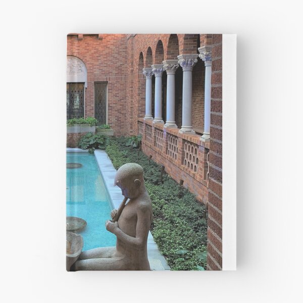 Item preview, University of Oregon JSMA Courtyard Satyrs designed and sold by RedJayTreasures.