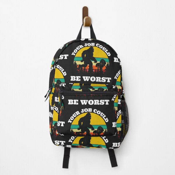 Item preview, Your job could be worse  (Big Foot walking the Dog) designed and sold by UnboundFull.