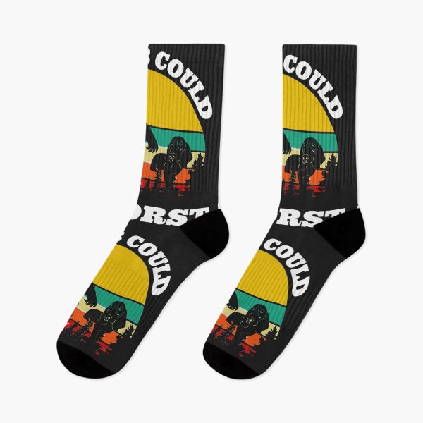 Item preview, Your job could be worse  (Big Foot walking the Dog) designed and sold by UnboundFull.