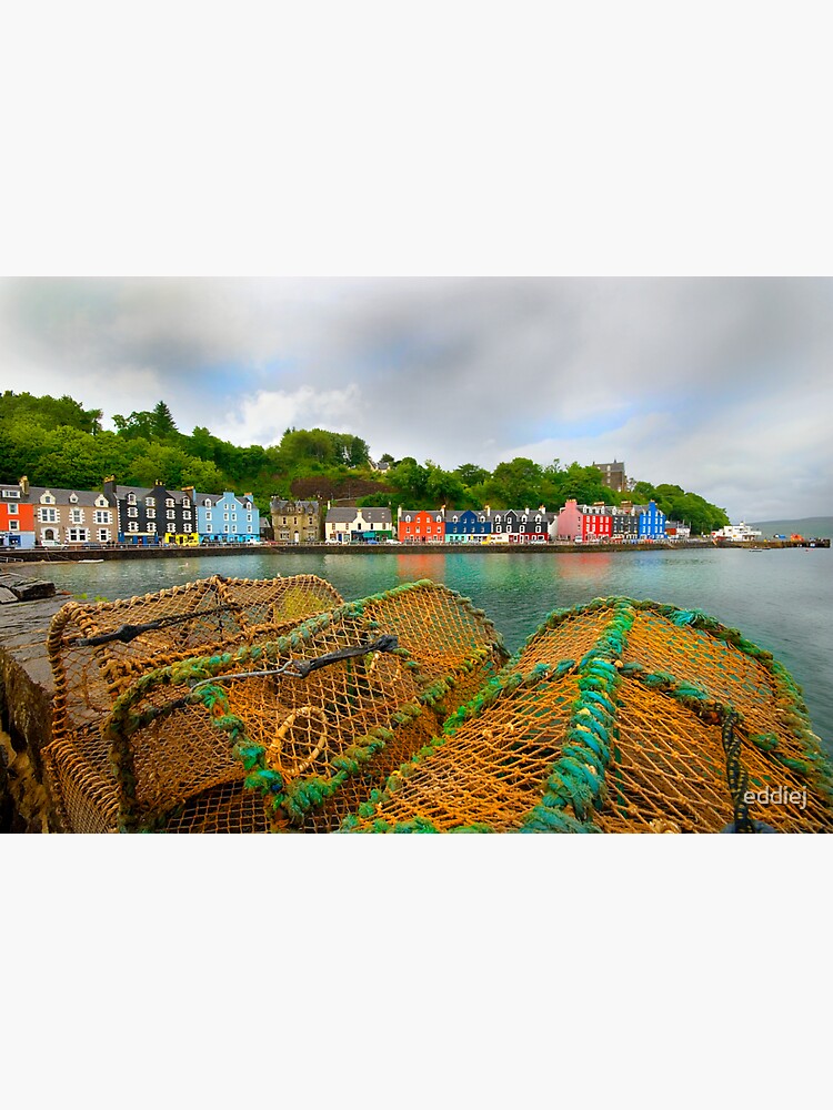 "Tobermory Isle Of Mull" Sticker for Sale by eddiej Redbubble