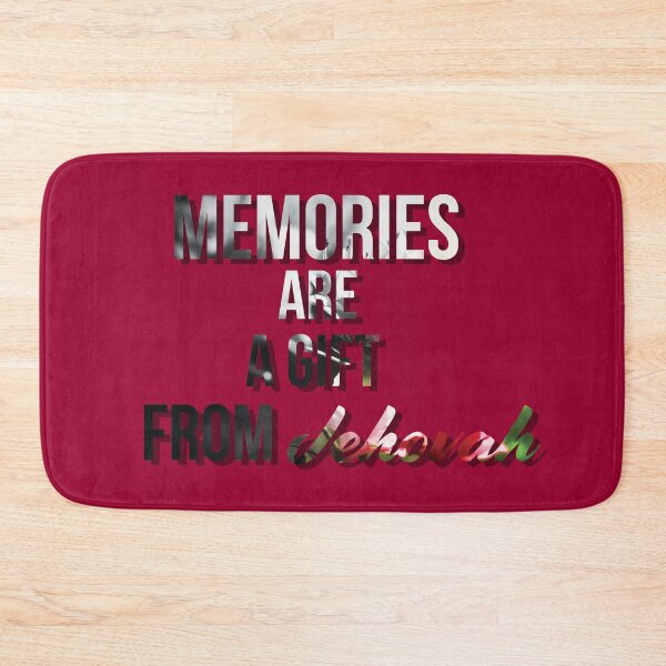 Item preview, Memories Are A Gift From Jehovah designed and sold by OriginCaptures.