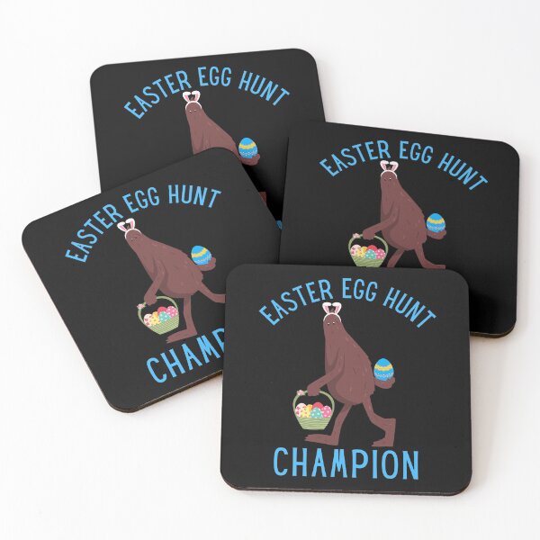 Item preview, Easter Bunny Bigfoot Sasquatch Egg Hunt Champion designed and sold by FOGODesigns.