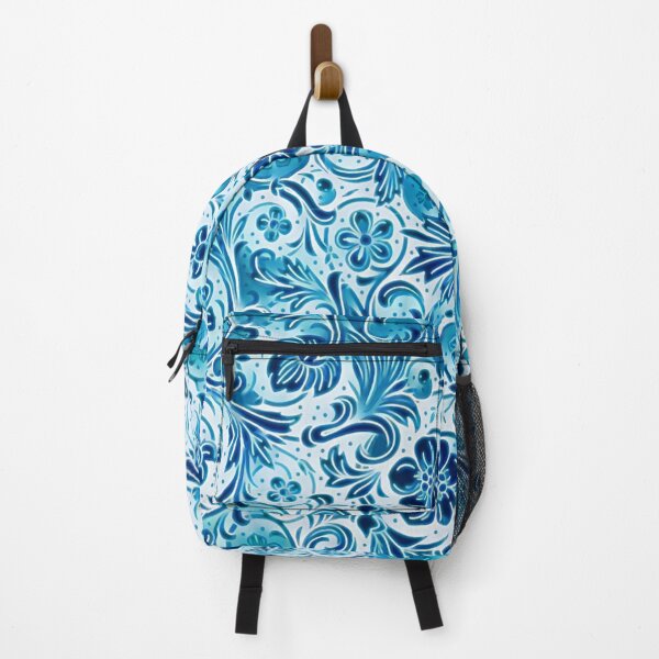Item preview, Blue Flower Pattern designed and sold by ClassicalAnime.
