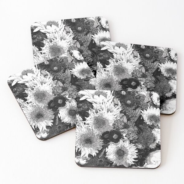 Item preview, Black And White Plant Artwork designed and sold by Jason Tompkins.