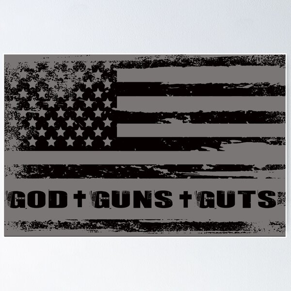 Item preview, DIOS GUNS GUTS AMERICAN GLORY designed and sold by VineImage.