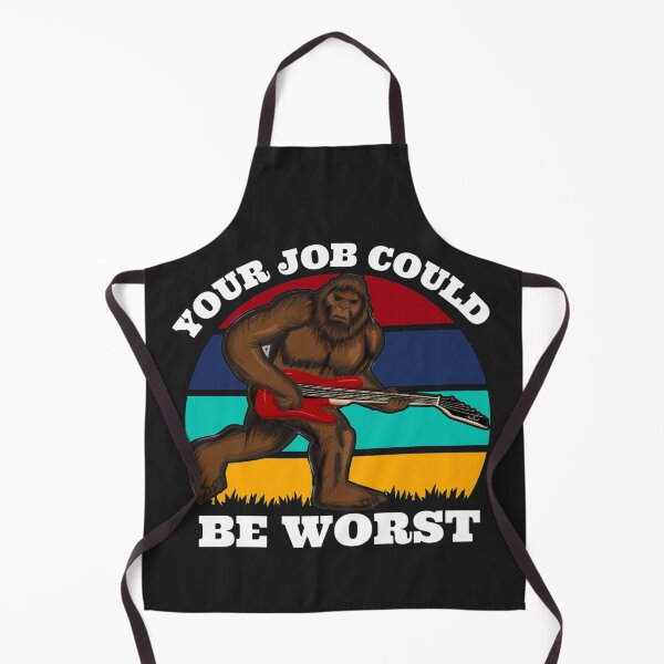 Item preview, Your Job could be worse (Big Foot Guitarist) designed and sold by UnboundFull.
