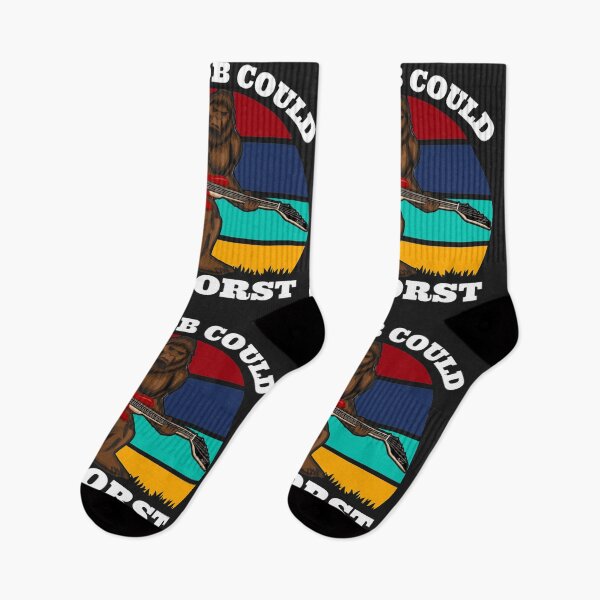 Item preview, Your Job could be worse (Big Foot Guitarist) designed and sold by UnboundFull.