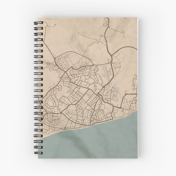 Item preview, Bognor Regis Sepia Map designed and sold by CPTVDesign.