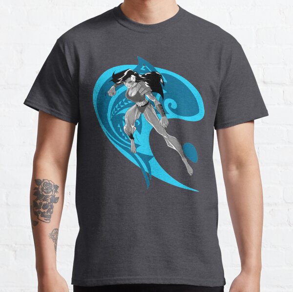 Sistah Shark Tribal Yin Classic T-Shirt