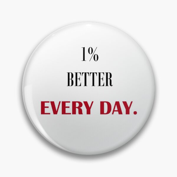 Item preview, 1% better every day. designed and sold by SanelySpiritual.