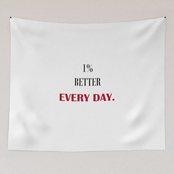 Item preview, 1% better every day. designed and sold by SanelySpiritual.