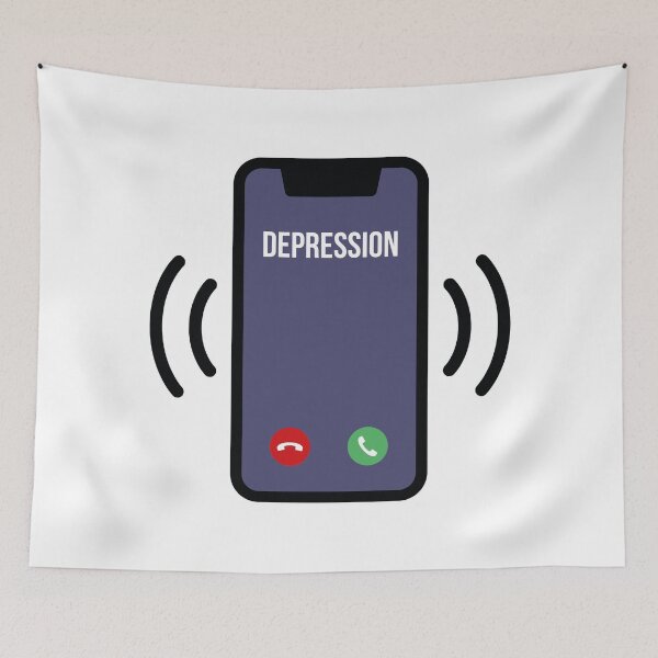 Item preview, Phone Call From Depression designed and sold by FilipeFerreira.