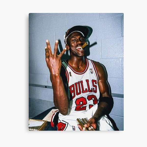 Jordan Three Peat Canvas Print