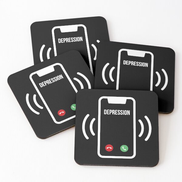 Item preview, Phone Call From Depression (White) designed and sold by FilipeFerreira.