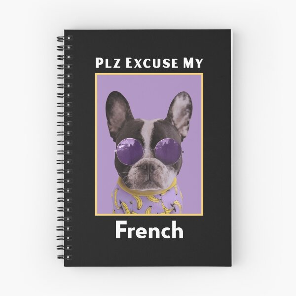 Item preview, Please Excuse my French (Bull Dog) designed and sold by Bunkhouse.