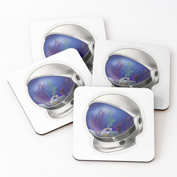 Item preview, astronaut aquarium designed and sold by jackiecelia5-.