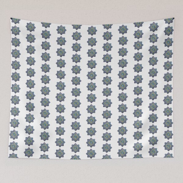 Item preview, Persian turquoise blue Mosaic Art designed and sold by Zodiac-Mania.