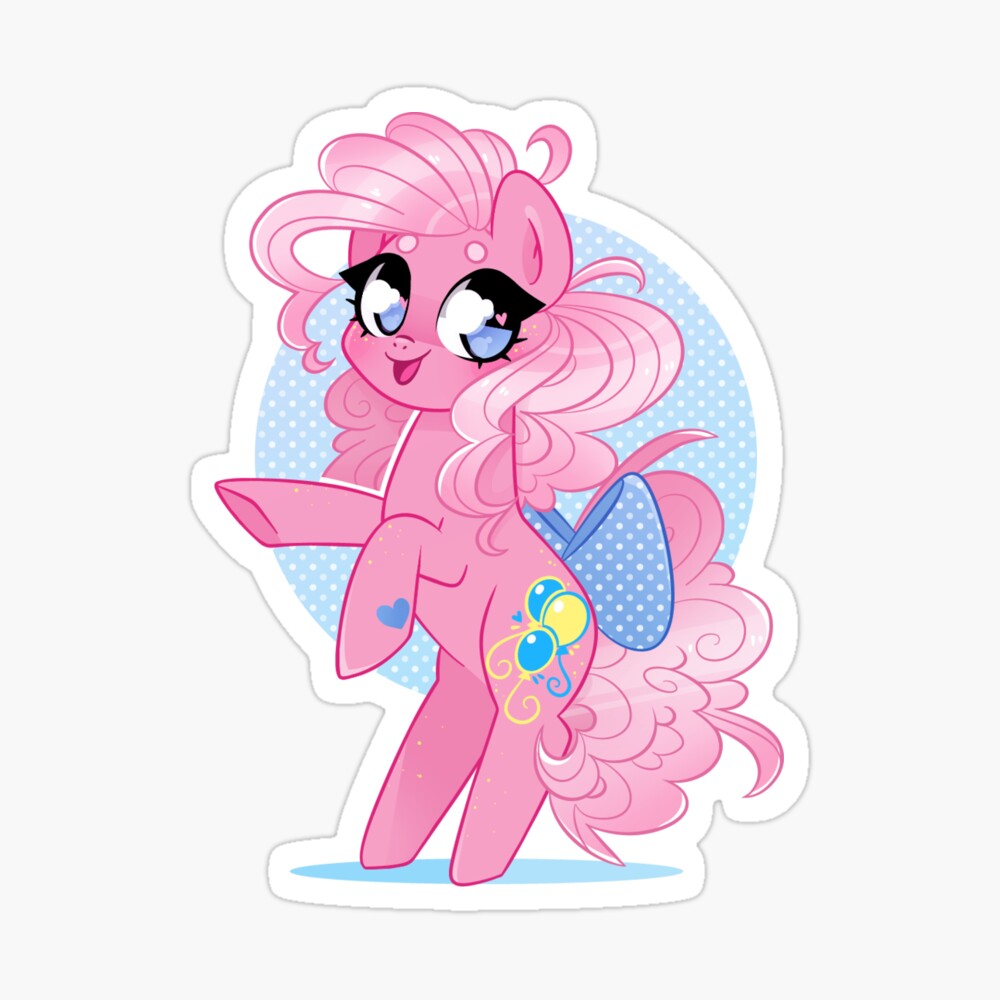 My Little Pony Pinkie Pie Falls Sticker - Sticker Mania