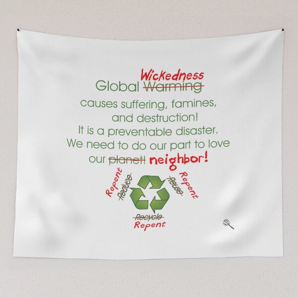Item preview, Global Wickedness Repent Repent Repent designed and sold by Truthstoliveby.