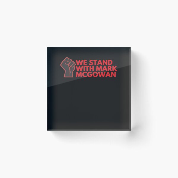 Item preview, Fist We Stand With Mark Mcgowan  designed and sold by Lukifo-Glacier.
