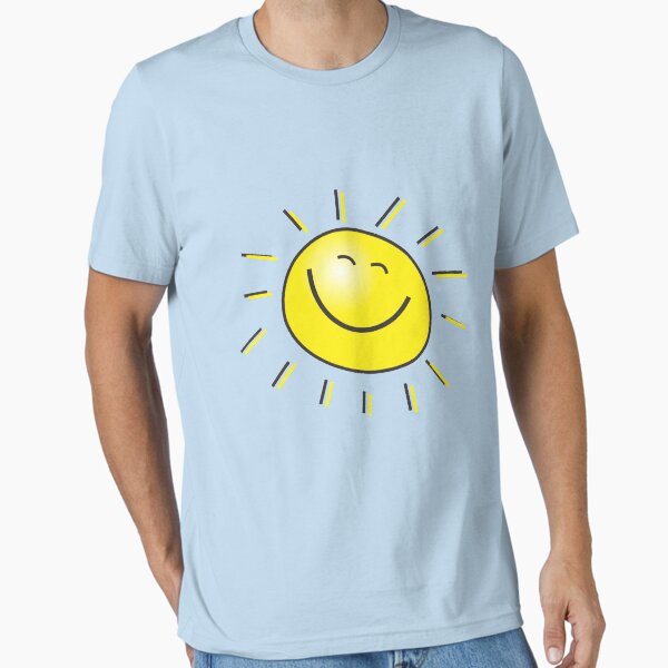 Vista previa del artículo con la obra «Sol sonriente y feliz», diseñado y vendido por smellcatty.