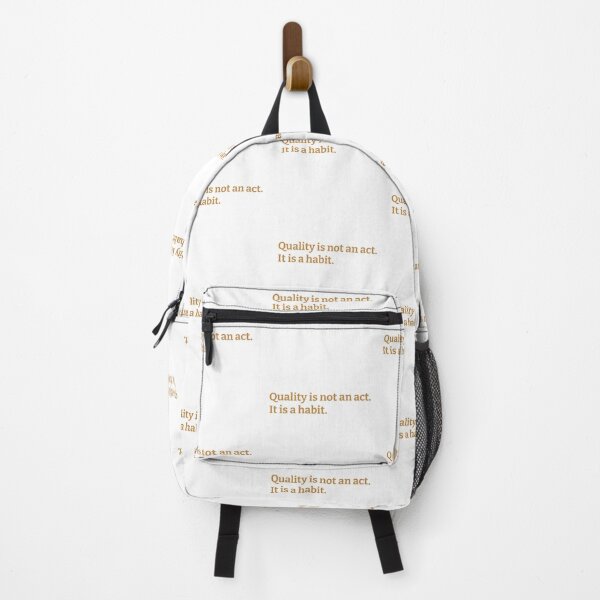 Item preview, Quality Is Not An Act It Is A Habit designed and sold by kickwear-com.