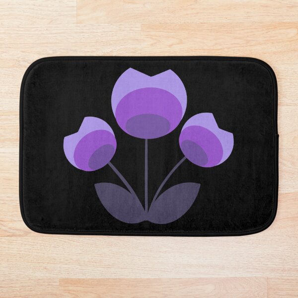 Item preview, Flor moderna púrpura de mediados de siglo designed and sold by Orchyd.