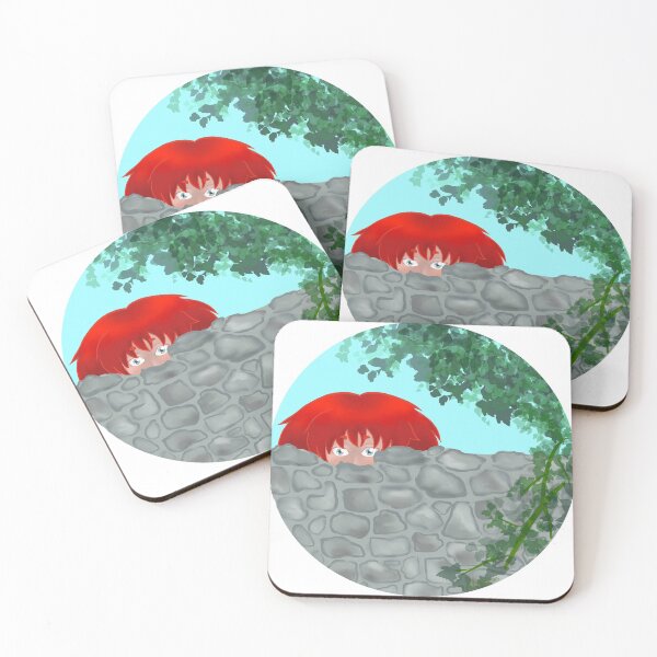 Item preview, Peeking over the garden wall designed and sold by Ashli Edge.